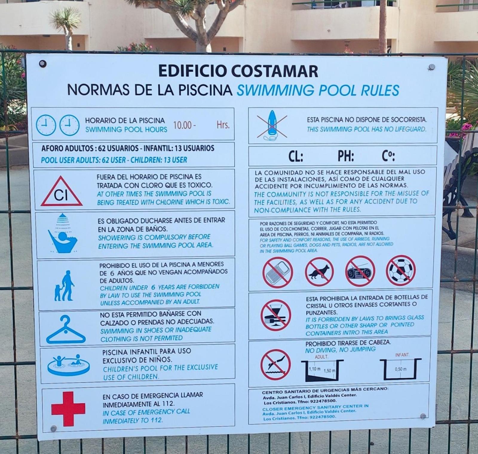 Costamar Getaway Lejlighed Arona  Eksteriør billede